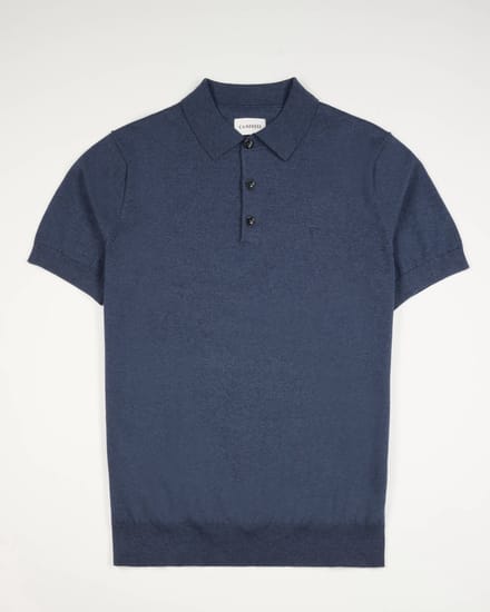 Campbell Polo Heren Donkerblauw