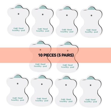 Patch d'Électrostimulation EMS Électrode Coussinets Stimulateur Musculaire Pour Acupuncture Physiothérapie Machine TENS Gel Conducteur Réutilisable