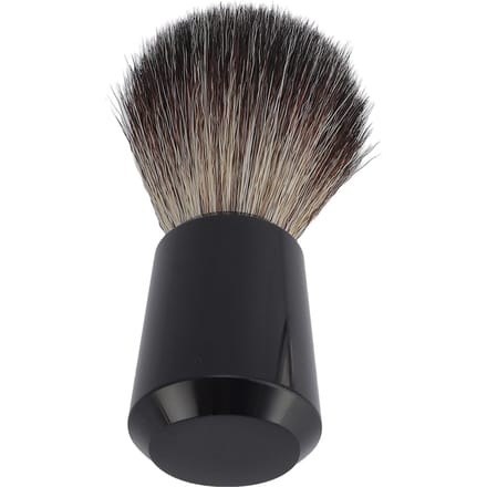 Scheerkwast voor Mannen Efficiënt Opschuimen Synthetisch Haar Heren Scheerkwast met Ergonomische Handgreep gray