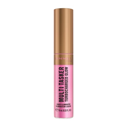 Rimmel Multi Tasker Turbocharged Glow Liquid Illuminator - 001 - Not a Basic B, 10 ml
