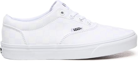 Vans Doheny Checkerboard Dames Sneakers - White/White