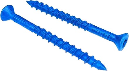 Beton Ankerschroeven - Metselwerkschroeven Schroeven - Bevestigen in Metselwerk - Advanced Threadform Technology - 100 Stuks - Meerkleurig