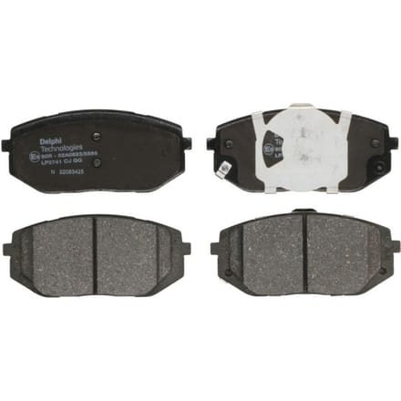 Remblokset DELPHI LP3741, voor