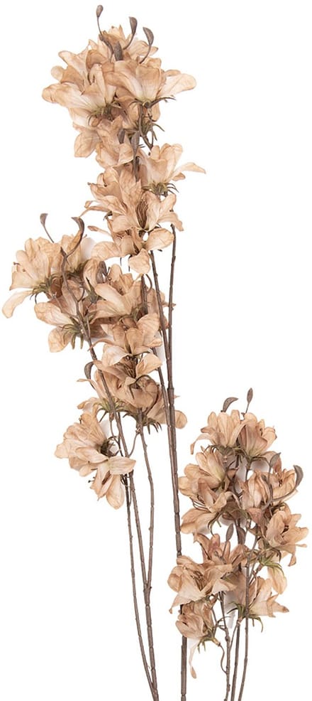 Clayre & Eef Kunstbloem 120 cm Beige Kunststof