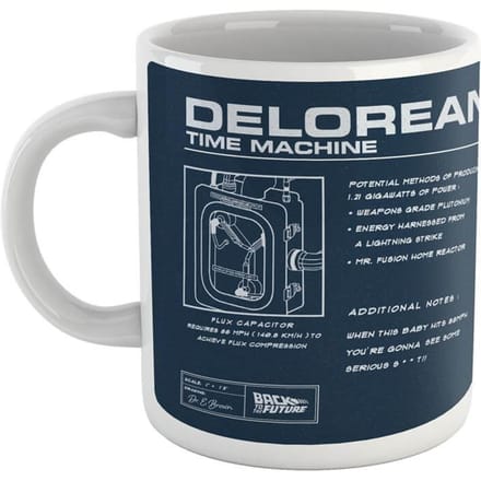 Back To The Future Delorean Schematic Mok
