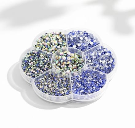 Maison Elara 2400 Strijkstrassteentjes Zilver voor Kleding en Accessoires