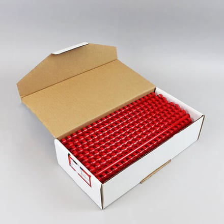 Draadrug gbc 12mm 21 rings A4 Rood