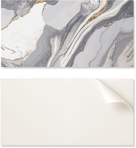 Decoratief zelfklevend vinylpaneel 100x50 cm Abstracte golven en nerven