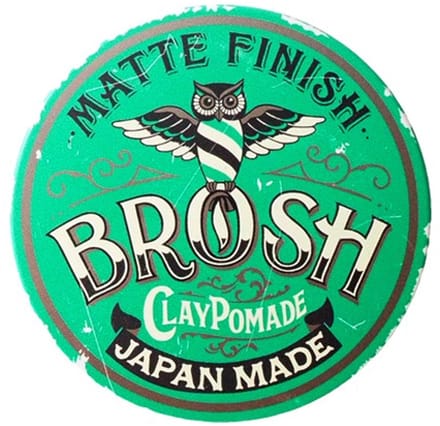 Brosh Matte Clay Pomade 120g - Sterke Hold - Matte Finish - Waterbasis - Japanse Kwaliteit