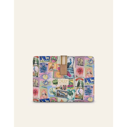 Oilily Libby Laptop Sleeve- maatOne size Almond Oil