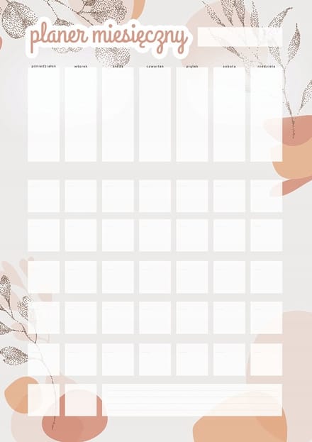 Wallvy - Magnetische Kalendar - 40x56cm - Maandplanner - Personaliseerbaar