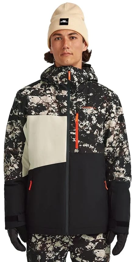 O´neill Fwc Cruz Triple Snow Jas Zwart M Man