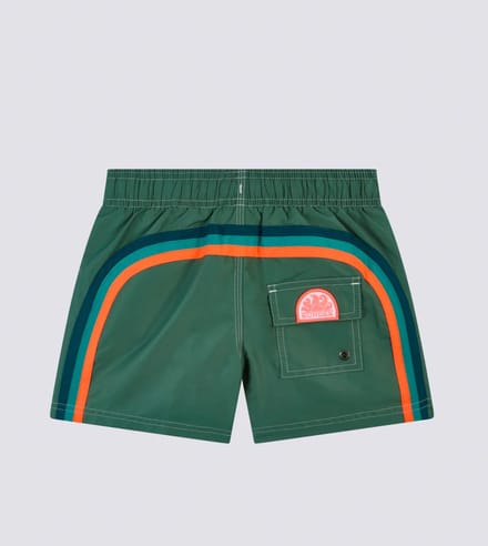 SUNDEK JONGENS ZWEMSHORT camo green-12jaar