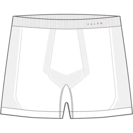 FALKE Warm Boxer sneldrogend functioneel materiaal functioneel ondergoed heren wit - maat S