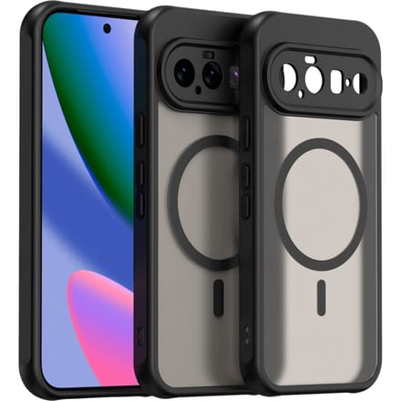 CaseBody Google Pixel 11 Pro XL MagSafe Mat Hoesje Zwart