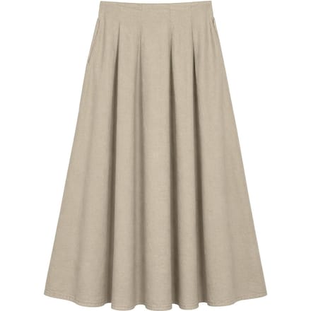 Hoge Taille A-Lijn Midi Rok