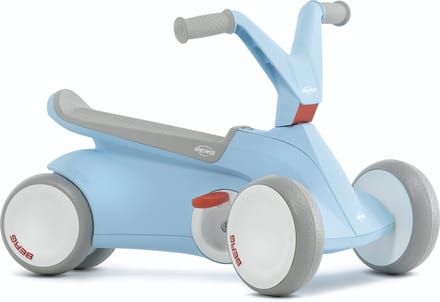 BERG GO² Loopauto - 10 tot 30 Maanden - Uitklapbare pedalen - Blauw