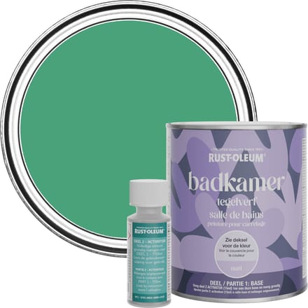 Rust-Oleum Groen Badkamer Tegelverf Matt - Emerald 750ml