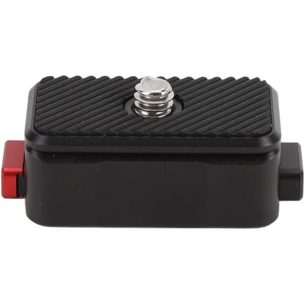 Snelkoppelingsbasis met 1/4 inch schroef Aluminiumlegering Snelkoppelingsplaat voor spiegelloze camera black
