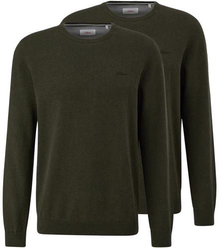 s.Oliver Heren trui 2 pack Basic