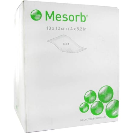 Mesorb Steriel Kompress 10 x 13cm 50 Compressen