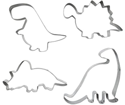 Set van 4 dinosaurus uitstekers Zenker Uitstekers