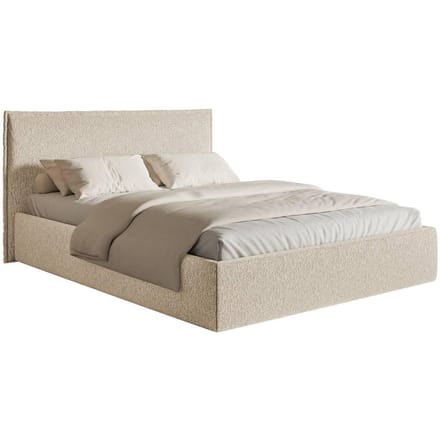 Bedframe Esmay chenille 200 x 200 cm | NADUVI Collection