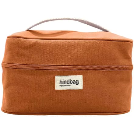Hindbag toilettas Gaspard - Sienne - Biologisch GOTS katoen