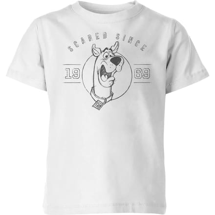 Scooby Doo Scared Since '69 Kids' T-Shirt - White - 98/104 (3-4 jaar)