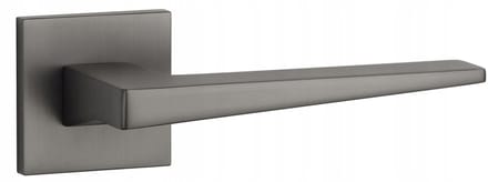 Stile Eda Slim Klinke - Titanium - Vierkant Rozet - Modern