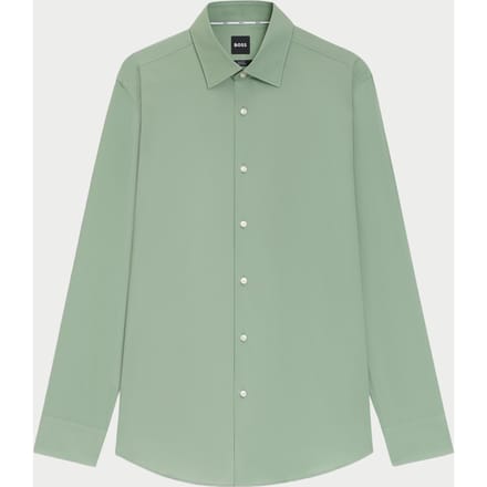 Slim Fit businesshemd van katoenmix model 'H-HANK-KENT'