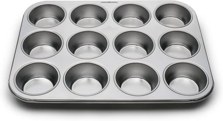 12-Cup Muffin- en Cupcake-bakvorm van staal - Perfecte bakresultaten