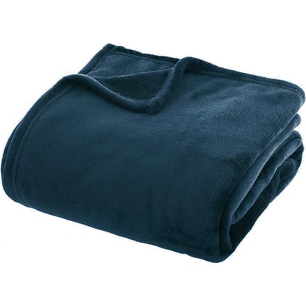 Eazy Living Plaid Flanelle 180 cm x 230 cm Donker Blauw