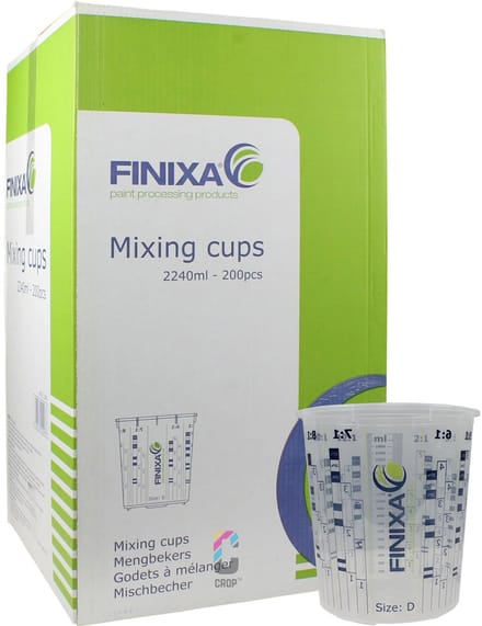 FINIXA Mengbekers 2240ml - 200 stuks