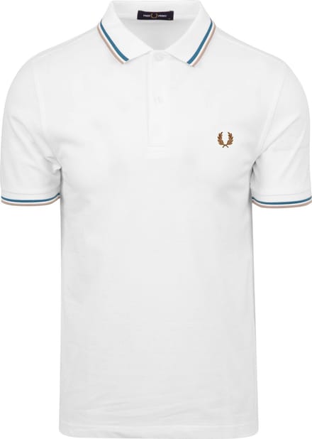 Fred Perry Polo M3600 Wit V21 - Maat XXL - Heren