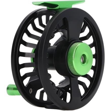 Vliegvisserijmolen Aluminiumlegering Zwart Groen 20LB Links Rechts Hand Veranderbaar Forelmolen Accessoires Voor Zoetwater black