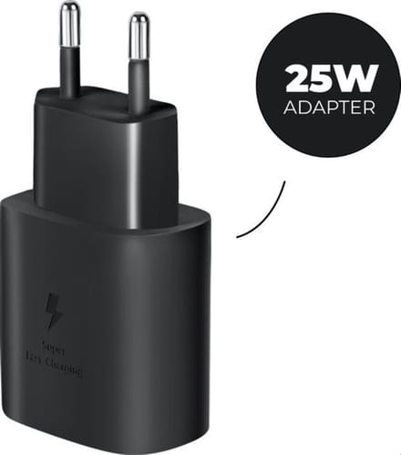 WISEQ Snellader USB-C 25W – Fast Charger – Geschikt voor Samsung & Apple