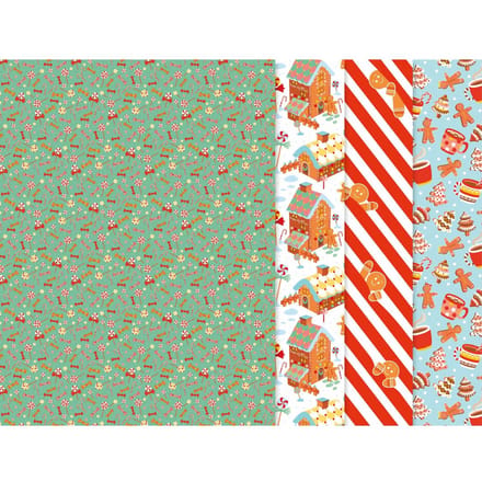 Décopatch Pocket Hot-Foil Collection Mix and Patch "Kerstbakkeerij"