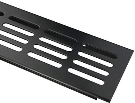 Aluminium Ventilatierooster met Achterflens - Diverse Afmetingen en Kleuren