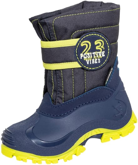 Spirale winterlaarzen Mika marineblauw