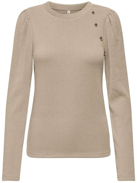 Only Nanna Trui Beige L Vrouw