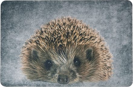 deurmat grijs egel 75x50cm