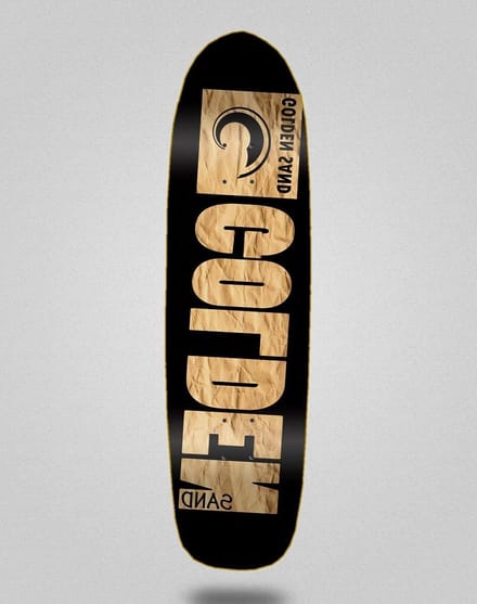 Skateboard Deck - Pool Deck - Street Skaten - Brede Vorm - 8.5 Inch - Goud