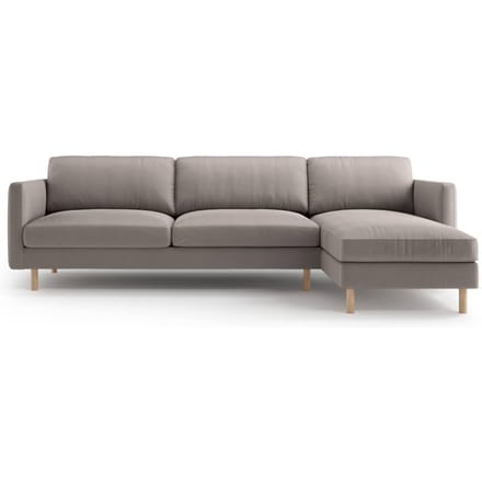 Hoekbank Eden rechts velvet | Micadoni