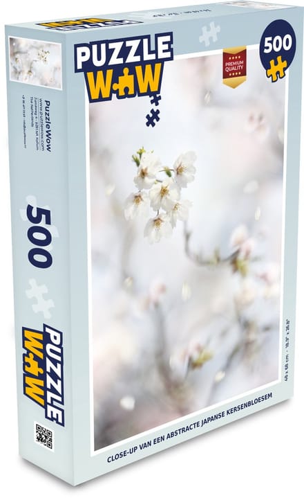 Puzzel Sakura - Abstract - Kleuren - Legpuzzel - Puzzel 500 stukjes