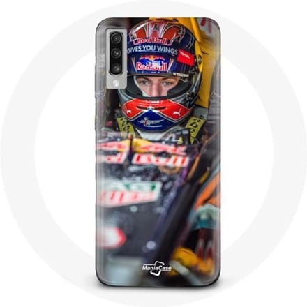 Case voor Samsung Galaxy A70 Formule 1 Max Verstappen F1 Autocoureur
