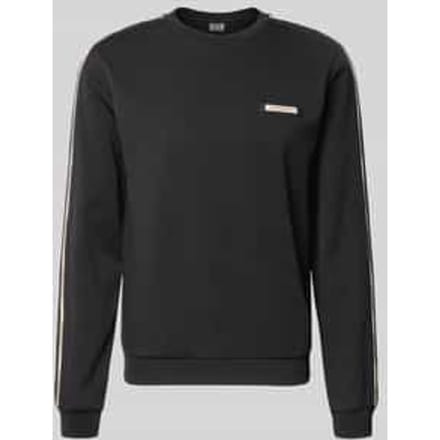Sweaters Emporio Armani EA7 Merk Rib Sweatshirt