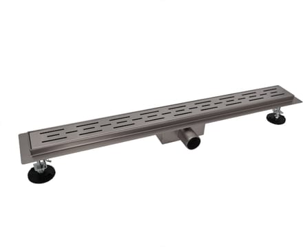 LINEA UNO - Alfa 70x7cm - Gun metal - Douchegoot - - 991249