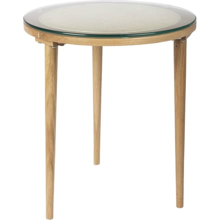 Bijzettafel Harold met rattan | Casa Caron