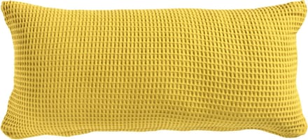 Heckettlane Wafel Kussensloop - Geel - 40x80cm - Geel